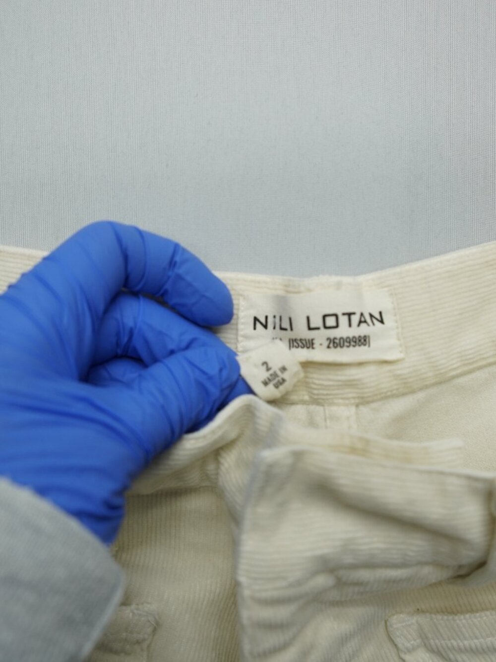 Nili Lotan Shon Corduroy Pants Size 2 - Picture 7 of 13